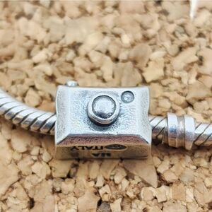 3/$30 🖤 925 STERLING SILVER CAMERA CHARM FOR PANDORA BRACELETS